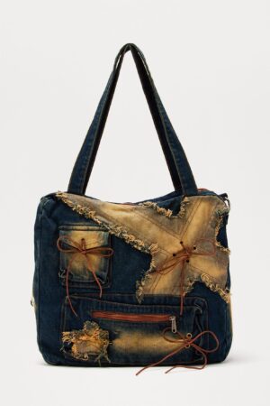 Stressed But Well Dressed Tote Bag - Medium Wash